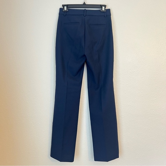 J. Crew Natalia Pant in Four Season Stretch in Navy Blue Size 0 NWT - Picture 7 of 14